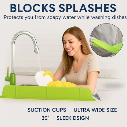 Silicone Sink Splash Guard For Kitchen (48 Cm)