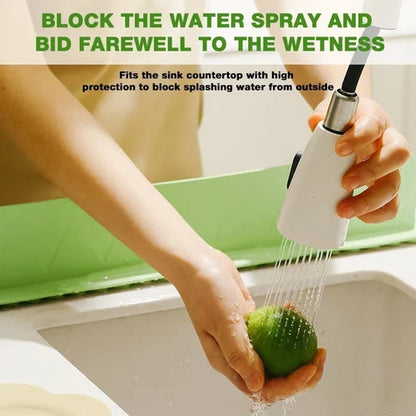 Silicone Sink Splash Guard For Kitchen (48 Cm)